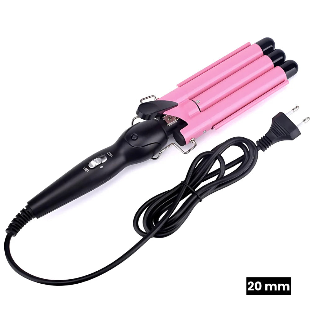 Beauty& Blissful™ TripleWave Pro Curling Iron