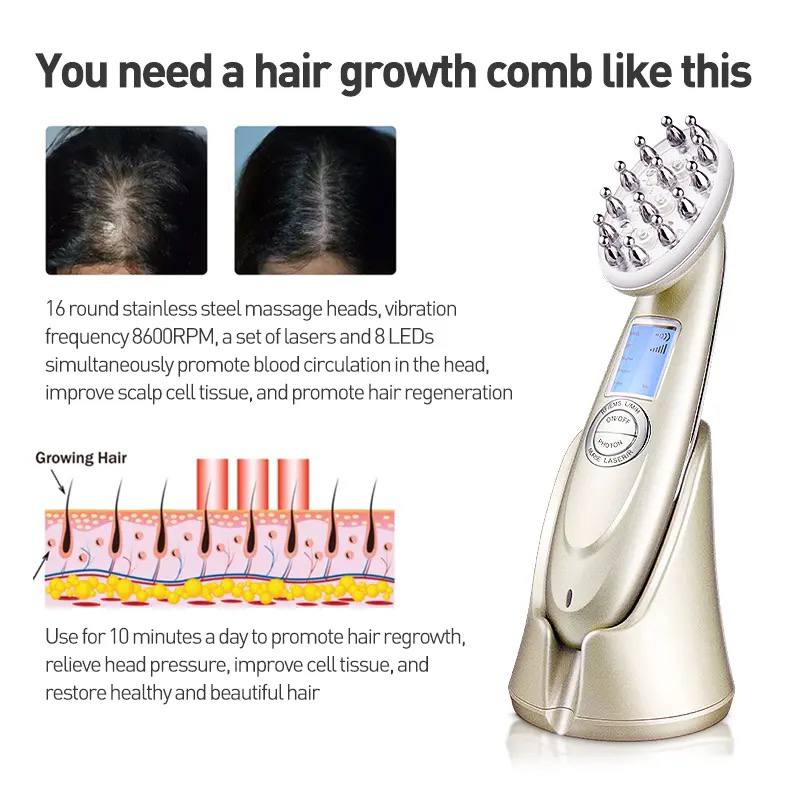 Beauty&Blissful™ HairRenew Laser Massage Comb