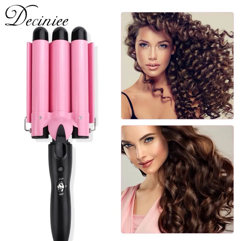 Beauty& Blissful™ TripleWave Pro Curling Iron